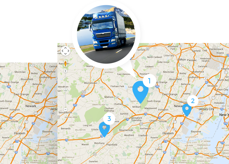 Painel de rastreamento